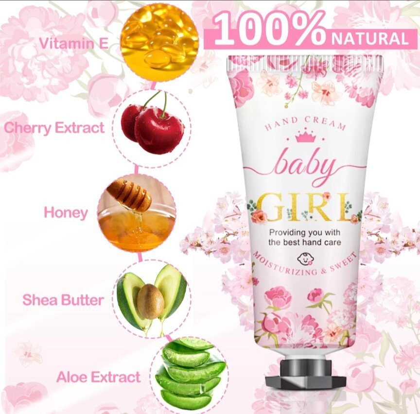 60 Sets Baby Shower Hand Cream Gifts, Baby Shower Party Favors for