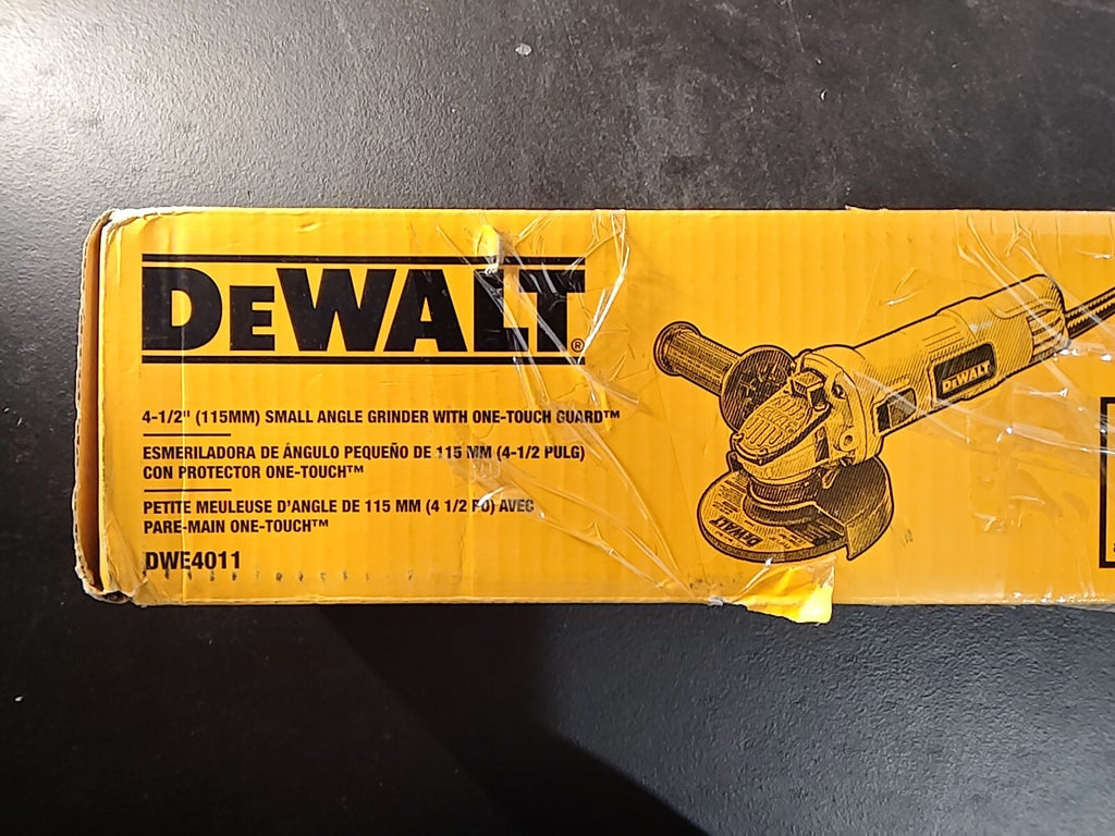 DEWALT DWE4011 4-1/2" Corded Small Angle Grinder