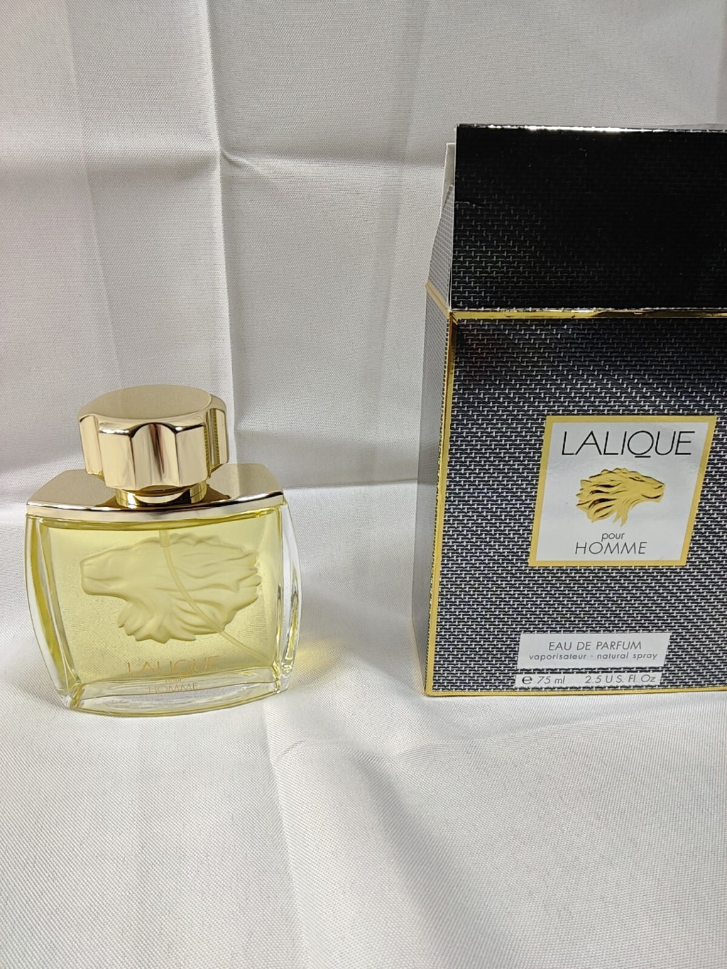 LALIQUE POUR HOMME LION 2.5 OZ EAU DE PARFUM NEW IN BOX