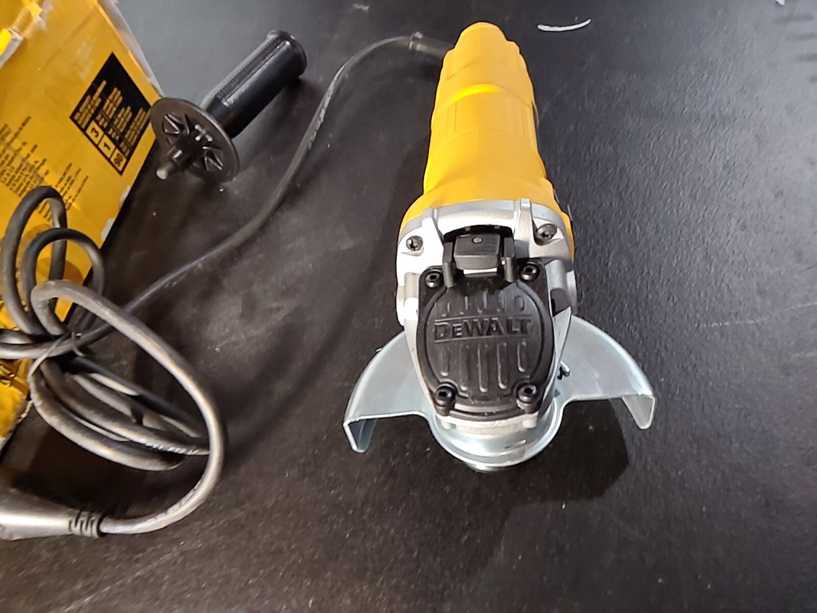 DEWALT DWE4011 4-1/2" Corded Small Angle Grinder