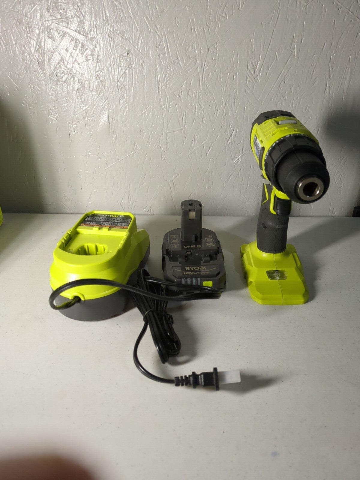 Ryobi (PCL206K1) 18V 1/2" Drill Driver Kit, Includes Battery and