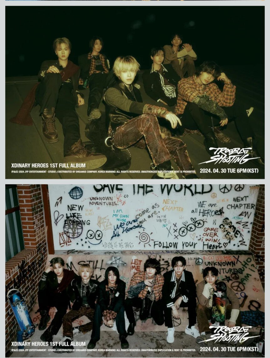 Xdinary Heroes Troubleshooting 1st Full Album CD Sealed K-Pop JYP