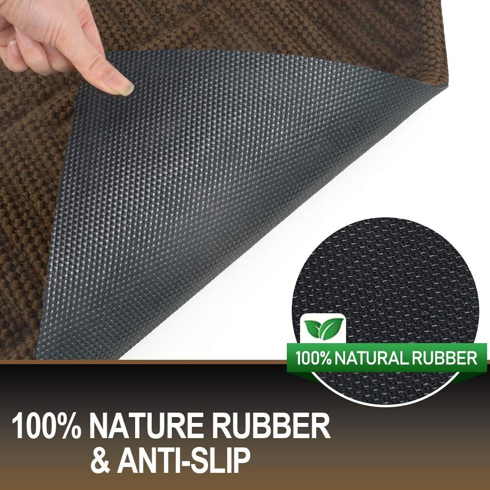 Mibao Front Door Mat Outdoor Indoor Non-Slip Waterproof Doormat