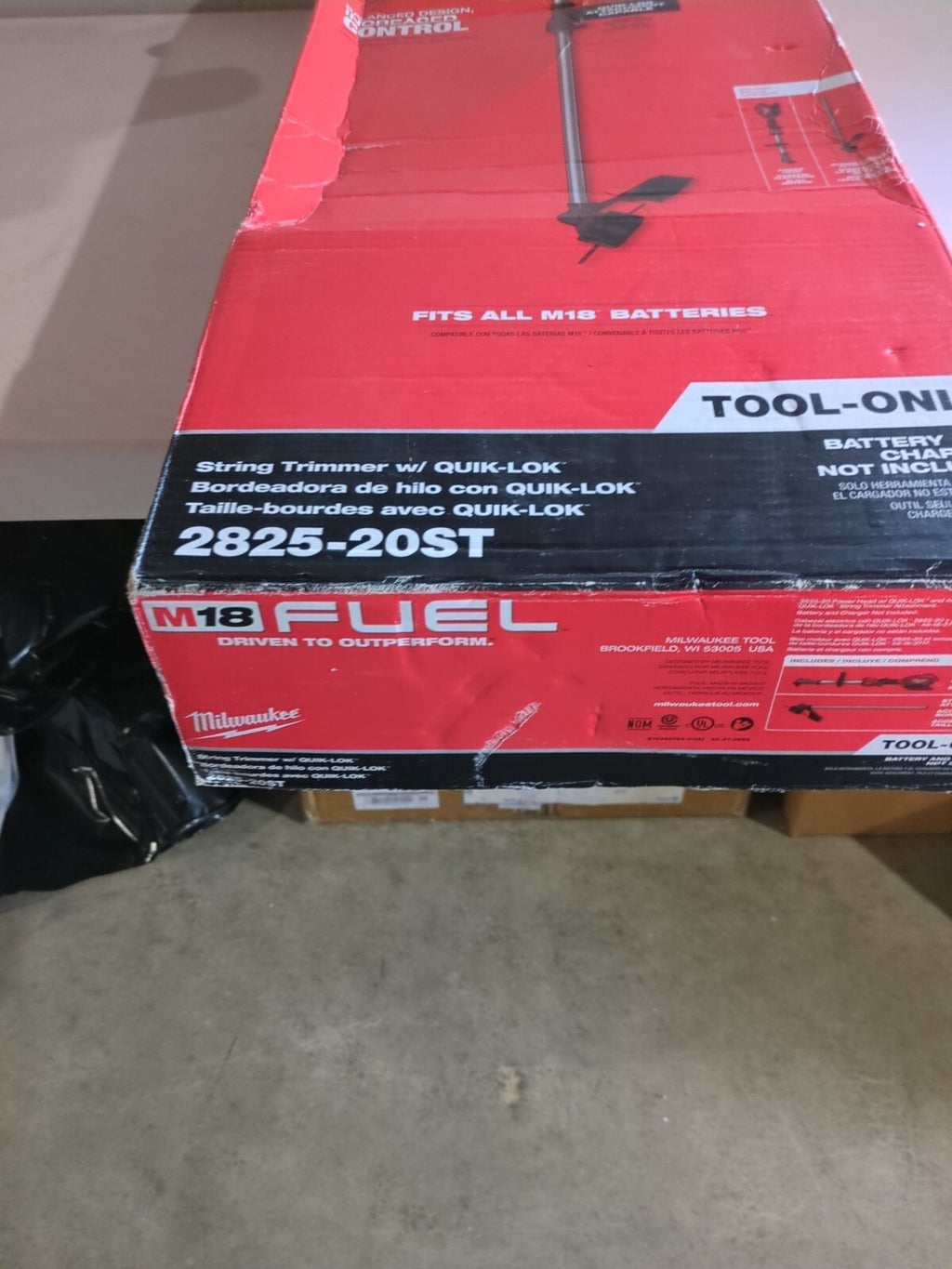 Milwaukee 2825-20ST M18 FUEL String Trimmer - (Tool Only) Red