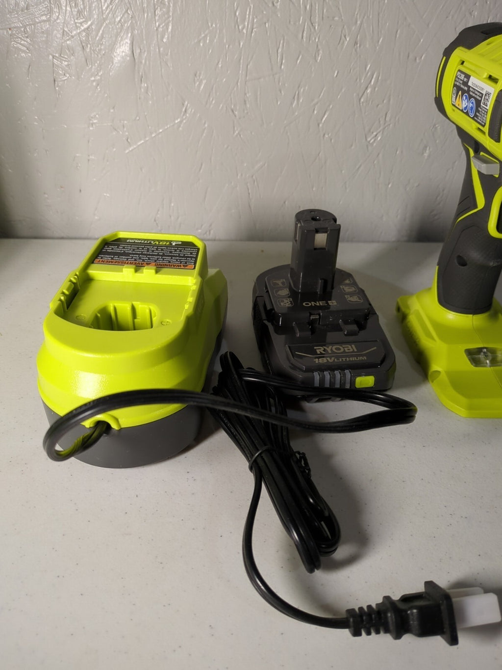 Ryobi (PCL206K1) 18V 1/2" Drill Driver Kit, Includes Battery and