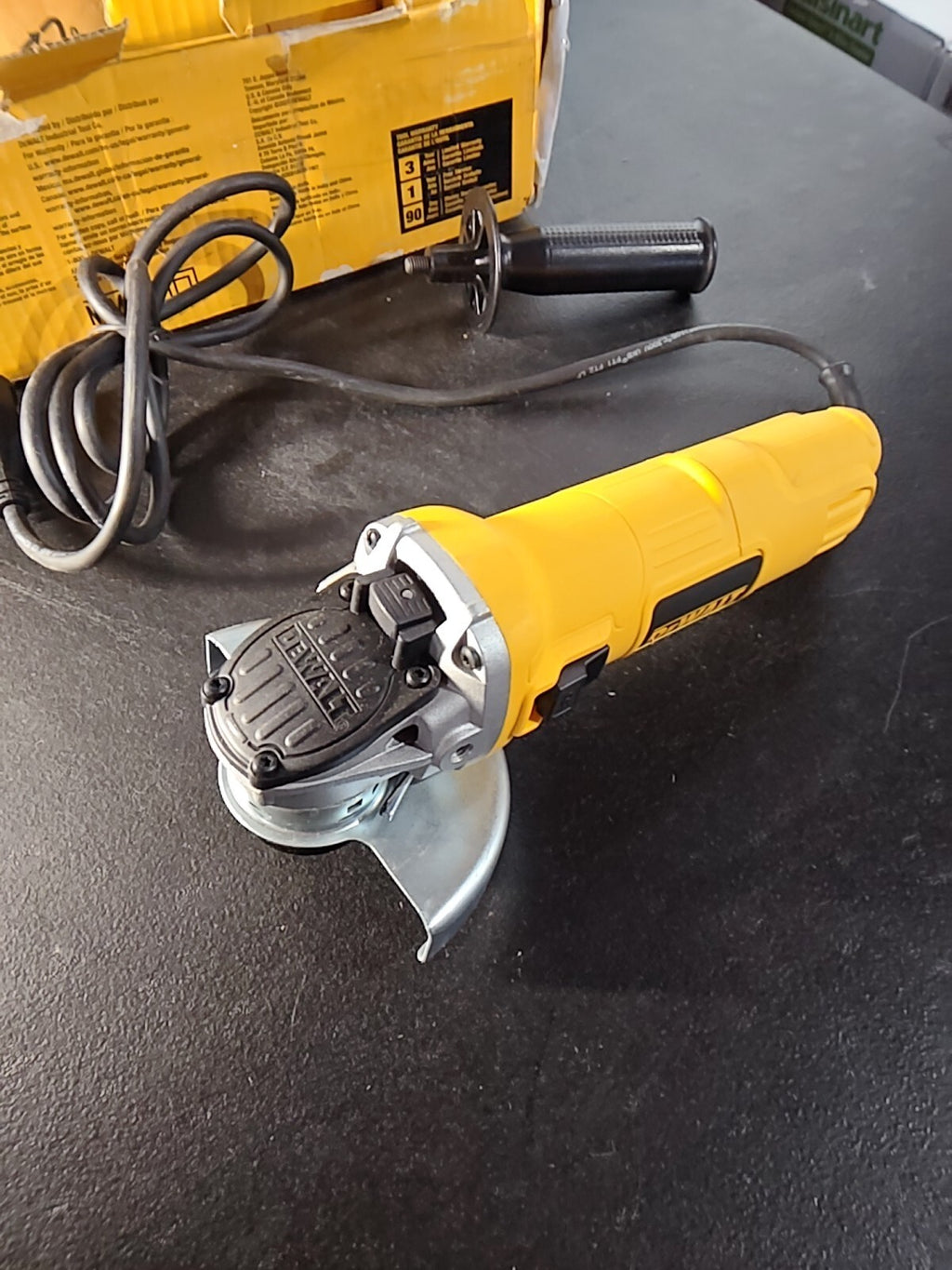 DEWALT DWE4011 4-1/2" Corded Small Angle Grinder