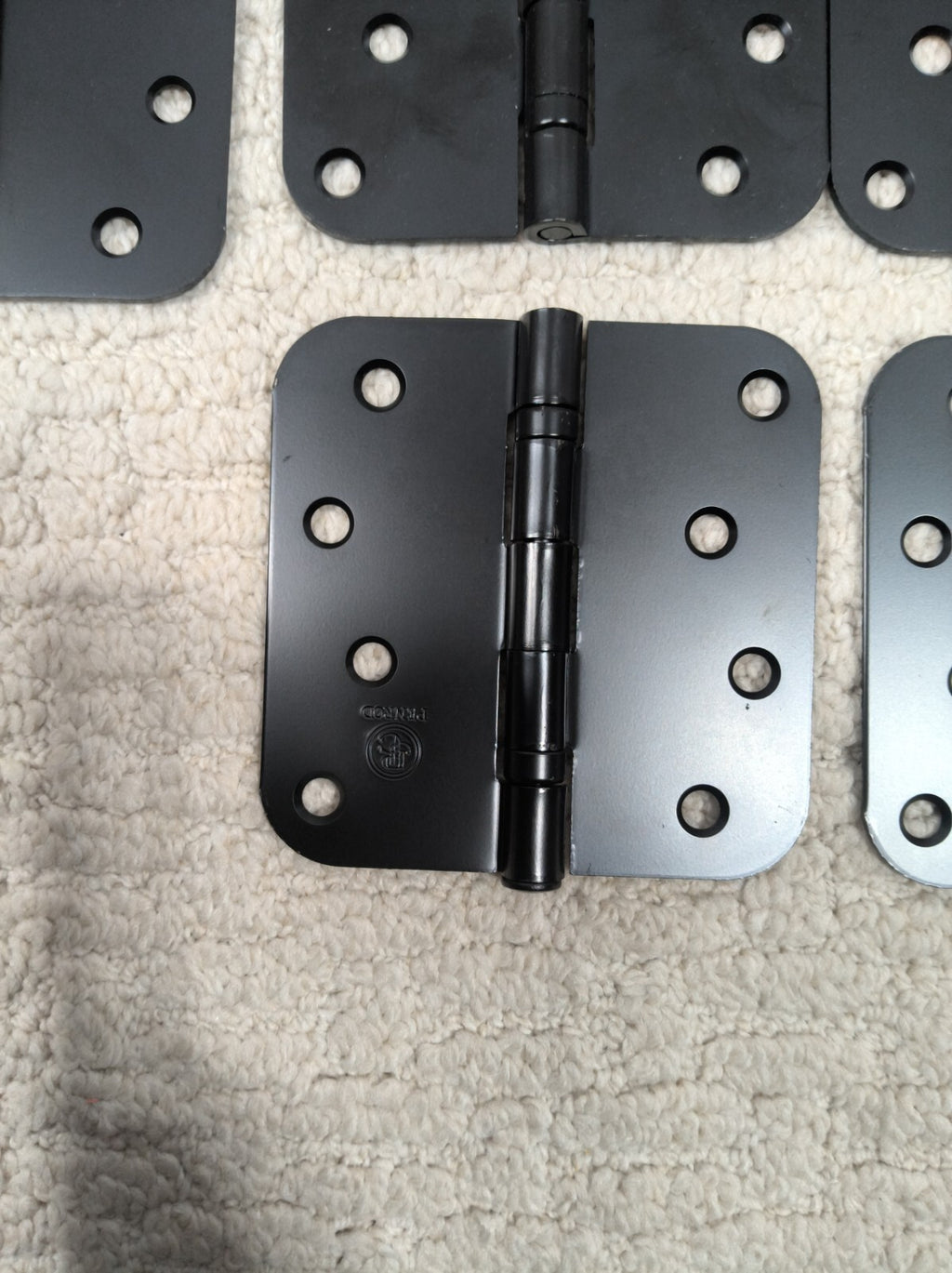 Lot Of 7 Penrod Ball Bearing Hinges 4" - 5/8" Radius