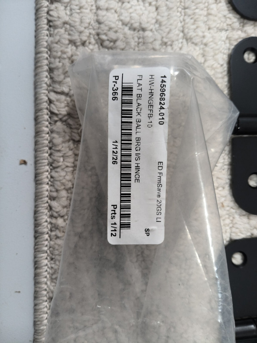 Lot Of 7 Penrod Ball Bearing Hinges 4" - 5/8" Radius