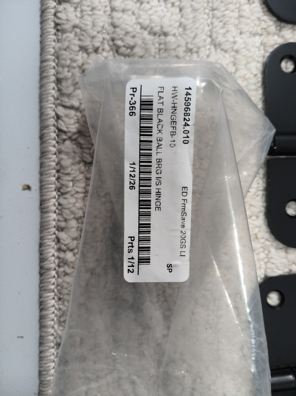 Lot Of 7 Penrod Ball Bearing Hinges 4" - 5/8" Radius