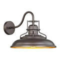Gooseneck Barn Light 18" ORB- Outdoor/Indoor Waterproof Wall Sconce
