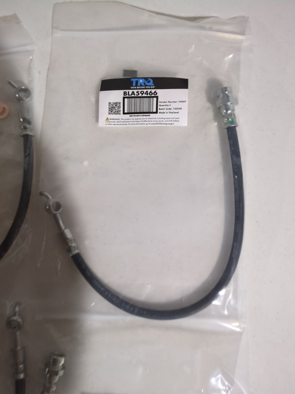 Brake Hose Set Fits 2015-2017 Hyundai Tucson TRQ Brake Hydraulic Hose