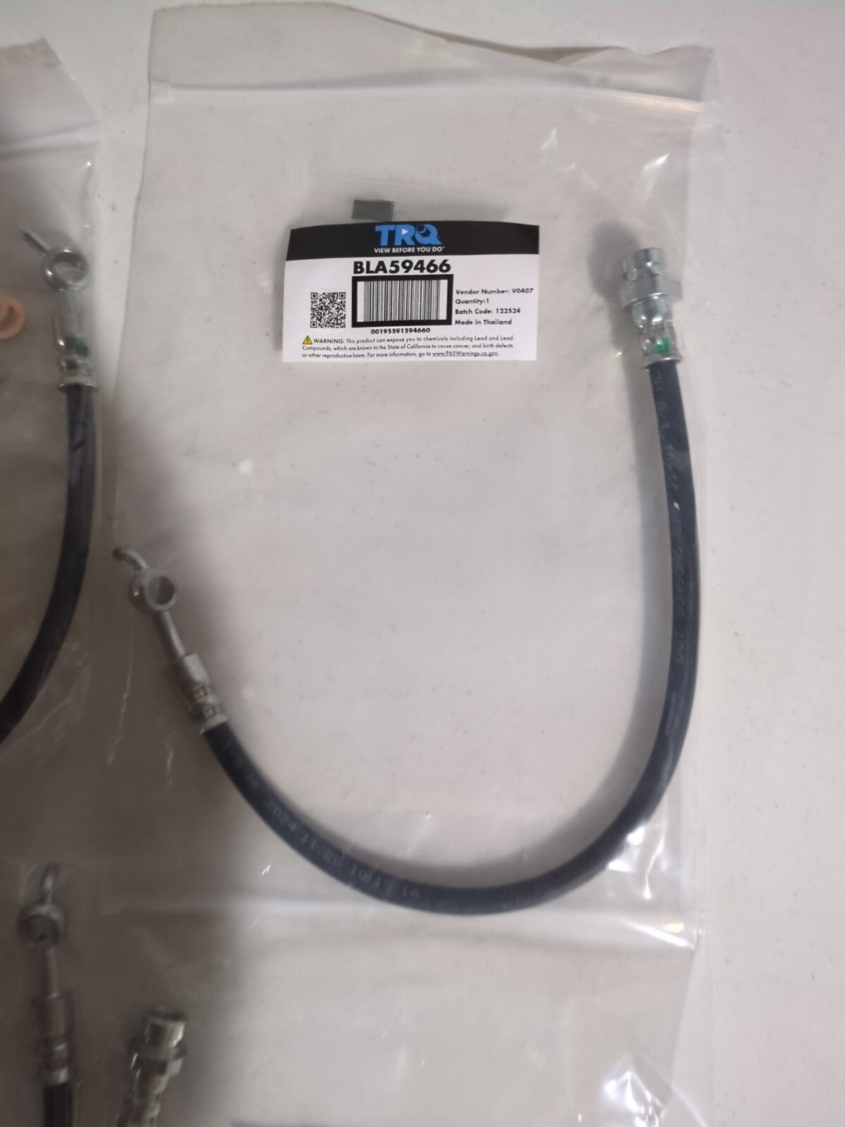 Brake Hose Set Fits 2015-2017 Hyundai Tucson TRQ Brake Hydraulic Hose