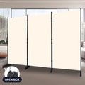 HOMSCREENER 6FT Room Divider 3-Panel Folding Privacy Screen with