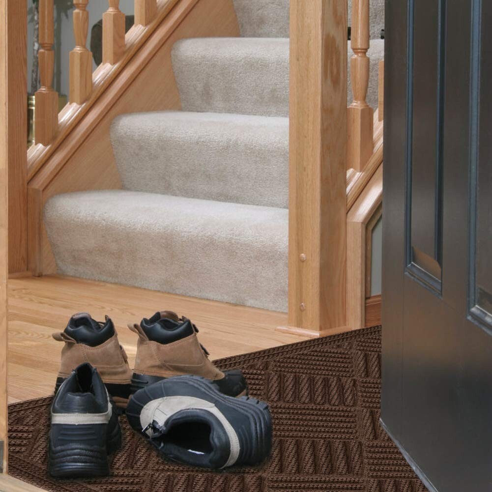 Mibao Front Door Mat Outdoor Indoor Non-Slip Waterproof Doormat