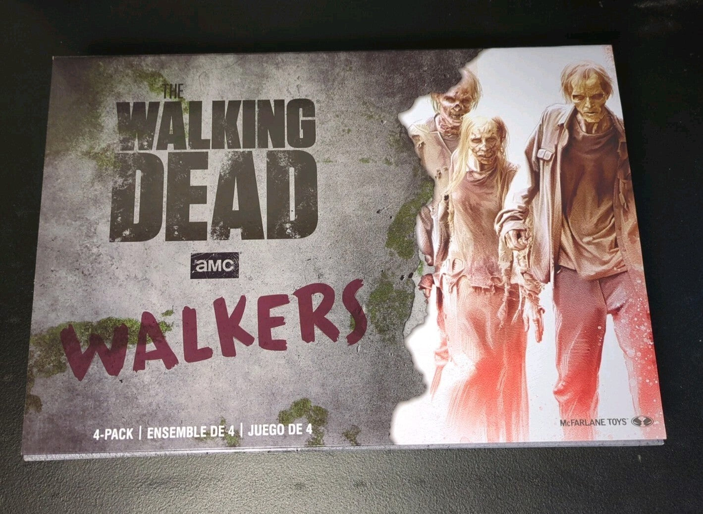 Walkers The Walking Dead 5" 4-Pack Figure McFarlane Toys Action