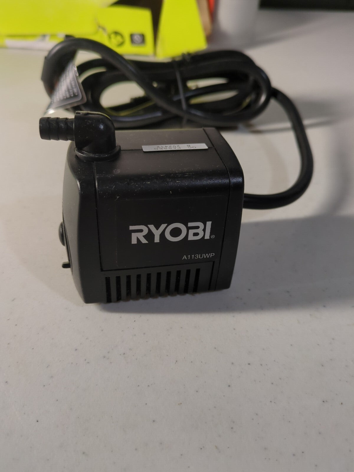 RYOBI Universal Water Pump A113UWP Gray Plastic