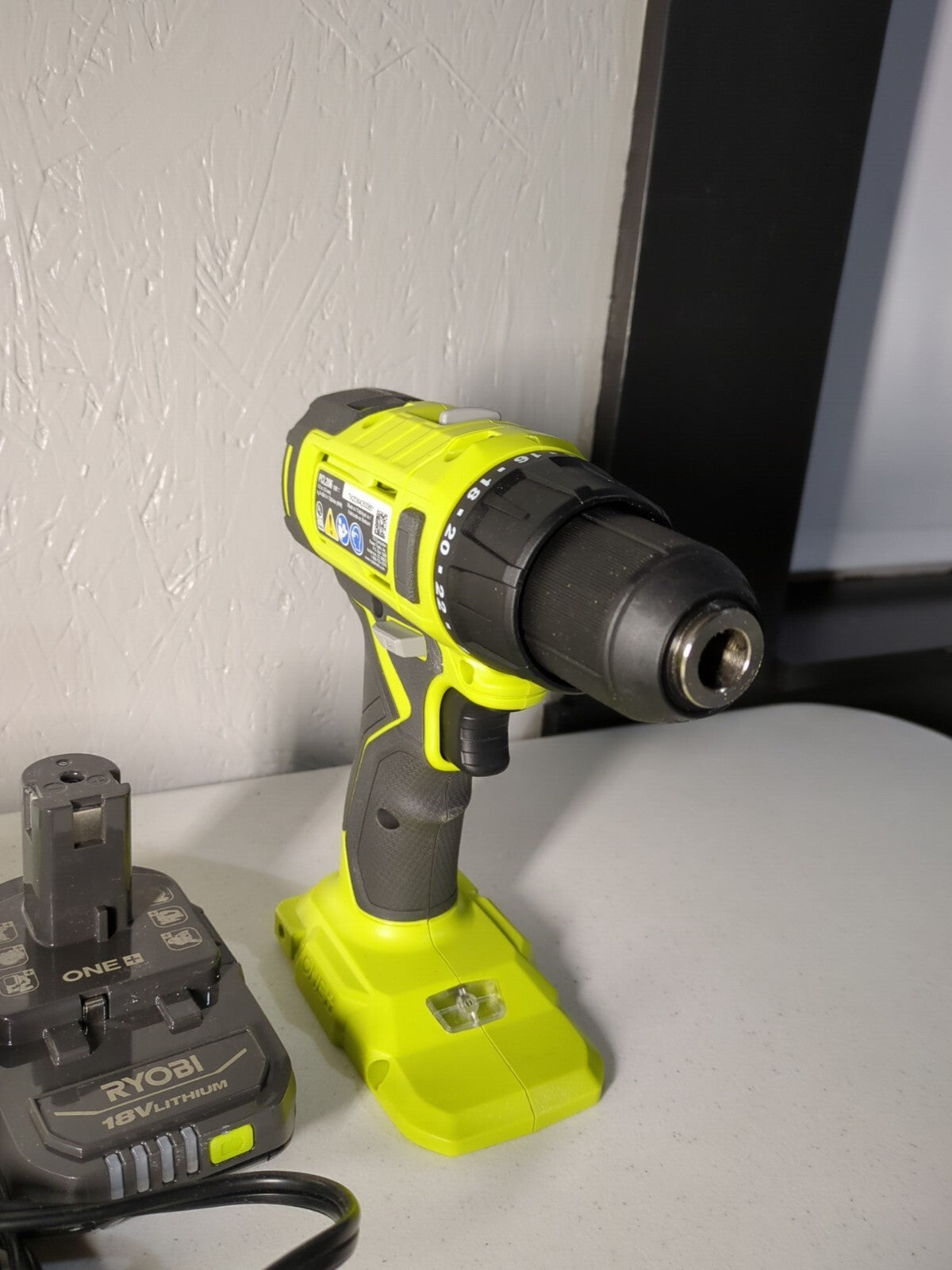 Ryobi (PCL206K1) 18V 1/2" Drill Driver Kit, Includes Battery and