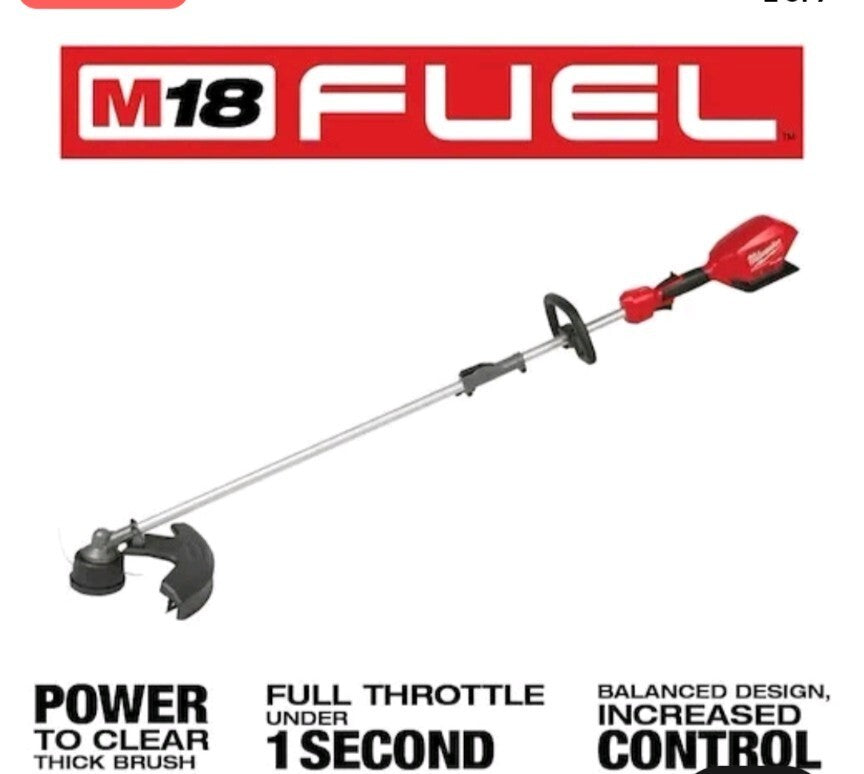 Milwaukee 2825-20ST M18 FUEL String Trimmer - (Tool Only) Red