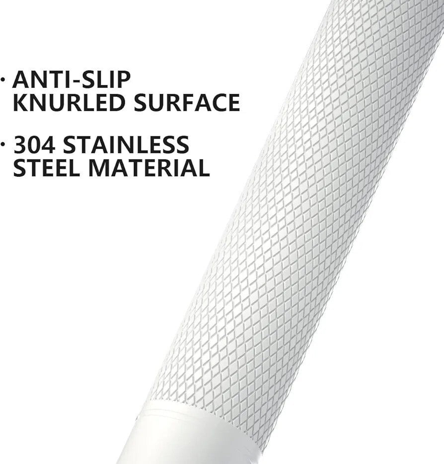 Shower Grab Bar 20 Inch anti Slip Oil Rubbed White, Bathroom Grab