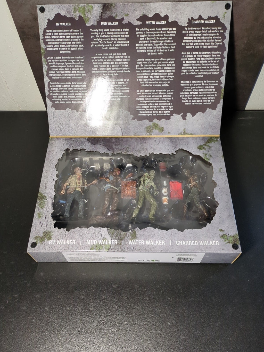 Walkers The Walking Dead 5" 4-Pack Figure McFarlane Toys Action