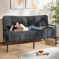 MAXYOYO 8in Futon Mattress Full Size Tufted Sofa Couch Bed Sleeper