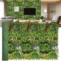 ODTORY Artificial 3D Greenery Wall Panels: 40"x60" UV-Anti Faux Grass